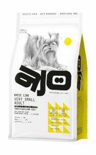 AJO Very Small Adult - Сухой корм для взрослых собак миниатюрных пород с индейкой, ягненком и гречкой