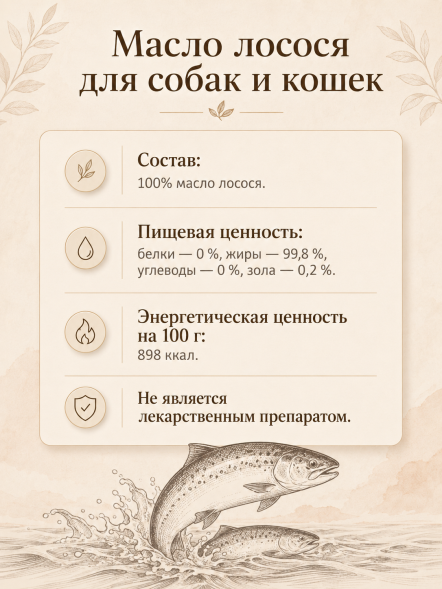 Savita - Масло лосося для собак и кошек