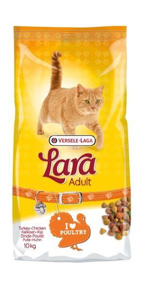 Lara Adult Turkey&Chicken - Сухой корм для кошек с индейкой 10кг