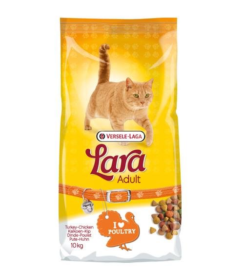 Lara Adult Turkey&amp;amp;Chicken - Сухой корм для кошек с индейкой 10кг