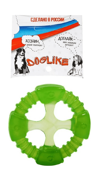 Doglike - Игрушка для собак, Кольцо Космос, Зеленый