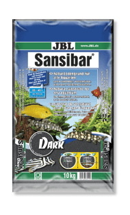 JBL Sansibar DARK - Чёрный донный грунт для пресноводных и морских аквариумов, 10 кг