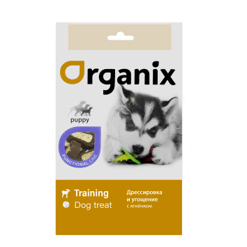 Organix - Косточки с кальцием для дрессировки щенков 50гр