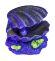 GloFish - Раковина-жемчужница - декорация с GLO-эффектом 10х8х9 см
