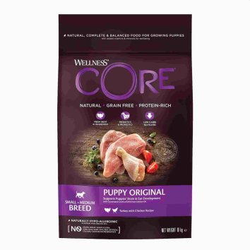 Core - Корм из индейки с курицей для щенков мелких и средних пород