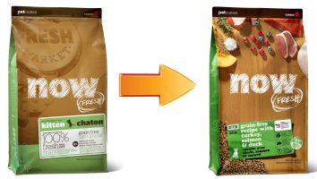Now Fresh Kitten - Сухой беззерновой корм для котят, с индейкой, лососем и уткой