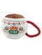 Mr. Kranch - Игрушка для собак Кофейная чашечка с пищалкой, новогодняя серия