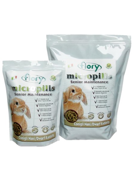 Fiory - Micropills Dwarf Rabbits корм для карликовых кроликов старше 7 лет