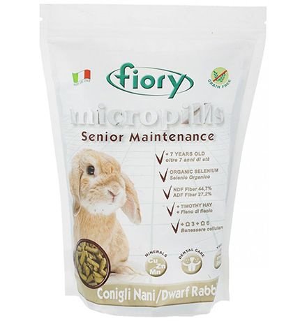 Fiory - Micropills Dwarf Rabbits корм для карликовых кроликов старше 7 лет