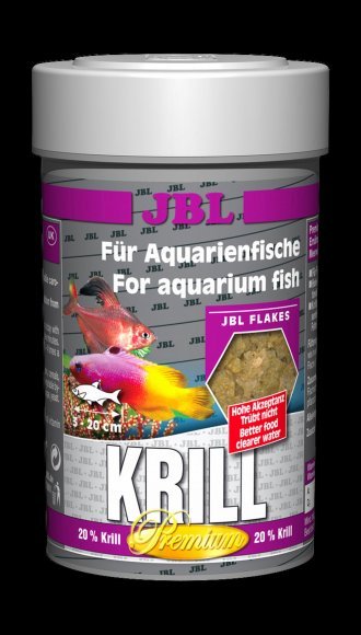 JBL Krill - Корм премиум-класса в форме хлопьев с крилем для пресноводных и морских аквариумных рыб