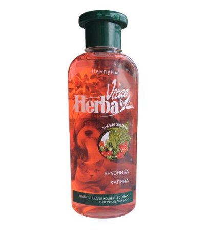 Herba Vitae - Шампунь для собак и кошек в период линьки, 250 мл