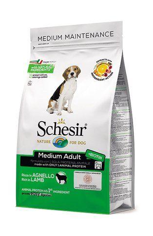 Schesir Adult Medium - Сухой корм для собак средних пород с ягненком