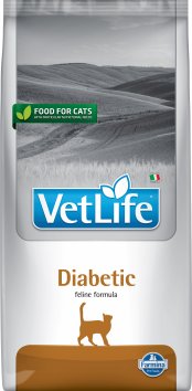 Farmina Vet Life Diabetic - Лечебный корм для кошек при сахарном диабете