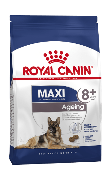 11365.580 Royal Canin Maxi Ageing 8+ - Syhoi korm dlya pojilih sobak krypnih porod kypit v zoomagazine «PetXP» Royal Canin Maxi Ageing 8+ - Сухой корм для пожилых собак крупных пород