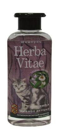 Herba Vitae - Антипаразитарный шампунь для кошек 250мл