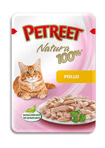 Petreet - Паучи для кошек Курица 85 г
