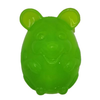 Petpark - Игрушка для собак, зеленый Ежик с пищалкой 8 см 
