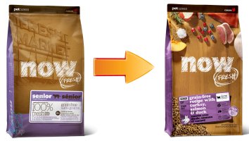 Now Fresh - Сухой корм для пожилых кошек, с индейкой, лососем и уткой, контроль веса
