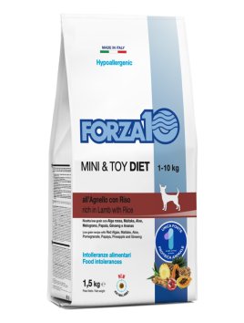 Forza10 - MonoDiet (МоноДиета) - Сухой корм для взрослых собак мелких пород, с Ягнёнком и Рисом