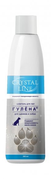 24837.580 Apicenna - shampyn dlya lap Gylena Crystal line 200ml kypit v zoomagazine «PetXP» Apicenna - шампунь для лап Гулена Crystal line 200мл