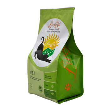 LiveRA - Сухой корм для взрослых кошек, ассорти из мяса домашней птицы