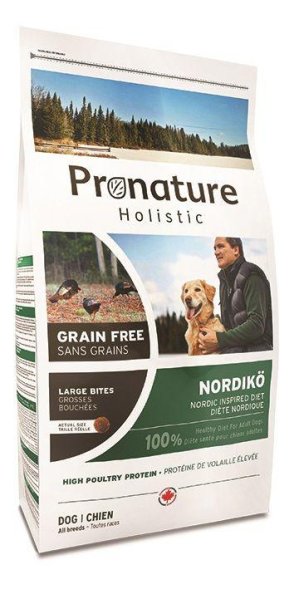 Pronature Holistic - беззерновой корм для собак крупных пород с индейкой (Nordico Large)