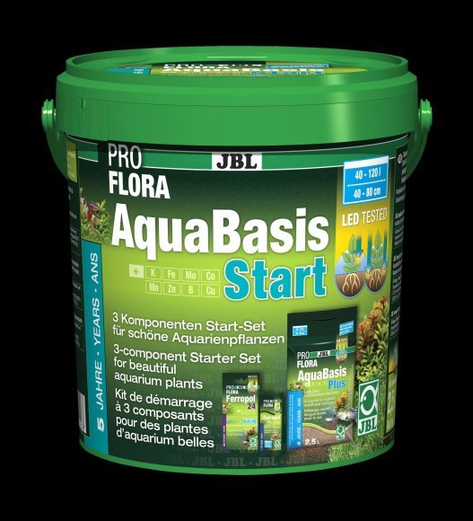 JBL ProFloraStart Set 200 - Стартовый комплект удобрений для растений в пресноводных аквариумах 100-200 л, 6 кг