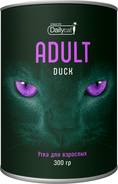 Daily - Dailycat Unique Line Adult Duck- Сухой корм для взрослых кошек, с уткой
