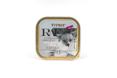 TiTBiT RAF - Паштет для собак с бараниной 100 гр