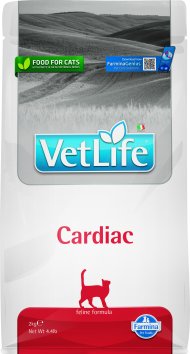 Farmina Vet Life Cardiac - Лечебный корм для кошек при заболеваниях сердца