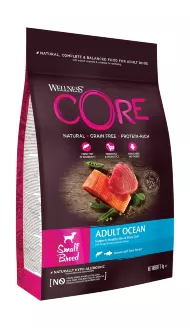 Wellness Core - Сухой корм для мелких пород собак, с лососем и тунцом 