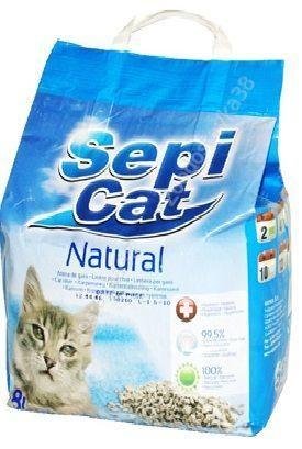 Sepicat - впитывающий наполнитель для кошачьего туалета (Natural)