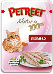 Petreet - Паучи для кошек Макрель 85 г