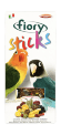 Fiory - Палочки для средних попугаев Sticks с фруктами, 2х60 г