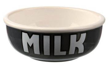 Trixie - Керамическая миска для кошек Milk & More 0,4л