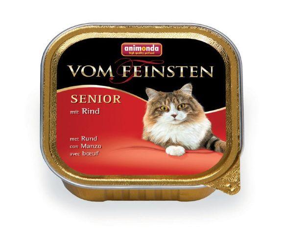 Animonda Vom Feinsten Senior - Консервы для пожилых кошек с говядиной 100гр