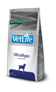 Farmina Vet Life UltraHypo - Лечебный корм для собак с неблагоприятными реакциями на пищу