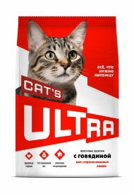 Ultra - Сухой корм для стерилизованных кошек, с говядиной