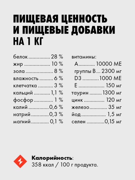 Ультра - Сухой корм для стерилизованных кошек, с говядиной