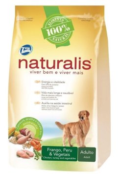 Naturalis Adult - сухой корм для собак с индейкой, курицей и овощами 