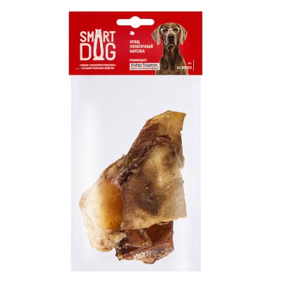 Smart Dog - лакомства лопаточный говяжий хрящ, нарезка, 50 г Smart Dog - лакомства лопаточный говяжий хрящ, нарезка, 50 г