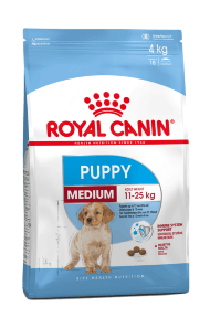 11383.190x0 Royal Canin X-Small Puppy - Syhoi korm dlya shenkov miniaturnih porod do 10 mesyacev kypit v zoomagazine «PetXP» Royal Canin Medium Puppy - Сухой корм для щенков средних пород