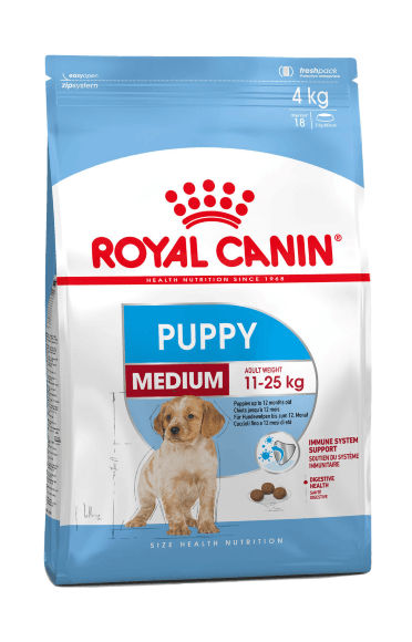 11383.580 Royal Canin Medium Puppy - Syhoi korm dlya shenkov srednih porod kypit v zoomagazine «PetXP» Royal Canin Medium Puppy - Сухой корм для щенков средних пород