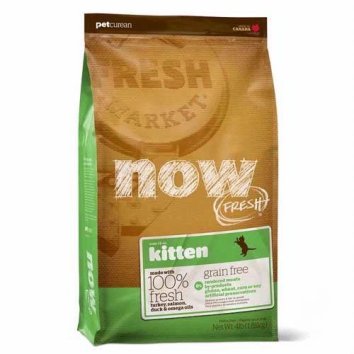 Now Natural Fresh - Беззерновой корм для Котят с Индейкой, Уткой и овощами