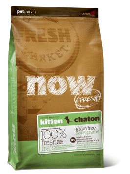 Now Natural Fresh - Беззерновой корм для Котят с Индейкой, Уткой и овощами
