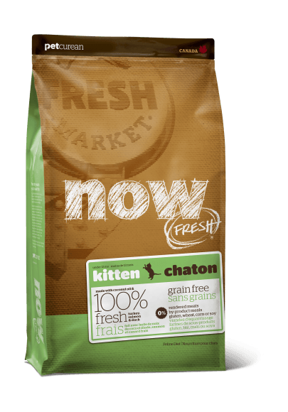 Now Natural Fresh Grain Free Kitten - Беззерновой корм для Котят с Индейкой, Уткой и овощами