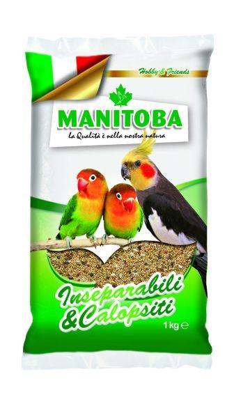 21898.580 Manitoba - zernovaya smes dlya Srednih popygaev 1kg kypit v zoomagazine «PetXP» Manitoba - зерновая смесь для Средних попугаев 1кг