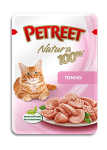 Petreet - Паучи для кошек Тунец 85 г