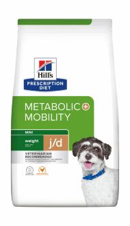 Hill's Prescription Diet Metabolic+Mobility - Сухой корм для взрослых собак малых пород для коррекции веса и лечения суставов, 6 кг