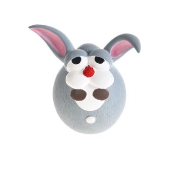 Homepet - игрушка для собак Заяц с пищалкой, 7.5 см